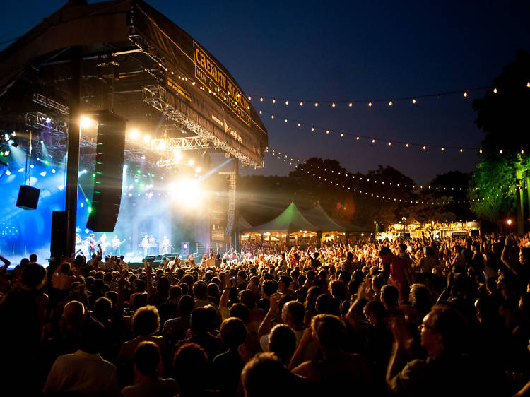 Rock out at a summer music festival