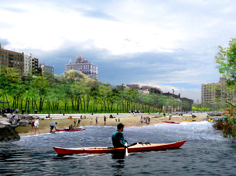 Pier 3–4 Upland and Pier 2 at Brooklyn Bridge Park