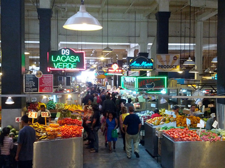 Best place to be completely indecisive about what to eat for lunch: Grand Central Market