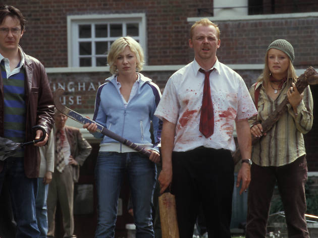 Shaun Of The Dead Zombie Extras Bit Edgar Wright S Leg Indiewire