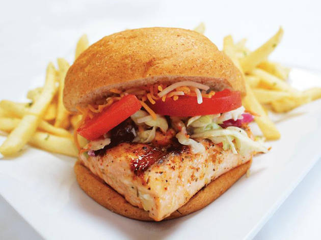 Malibu Fish Grill malibu fish grill, fish sandwich, seafood