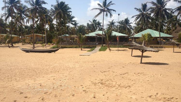 Beach at Casa del Papa, Ouidah, Benin