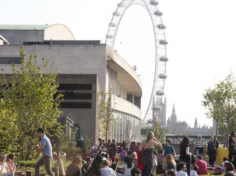  An electronic music festival is occupying brutalist buildings