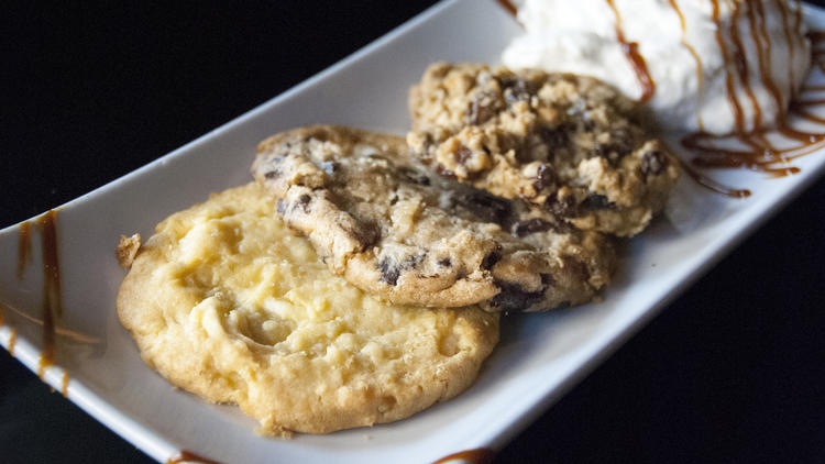 The cookie plate at The Glendon