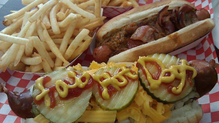 fab hot dogs, hot dog