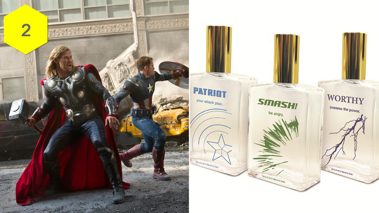 'The Avengers' cologne set