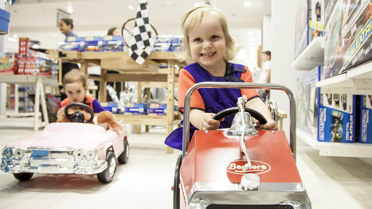 Selfridges store baby toys