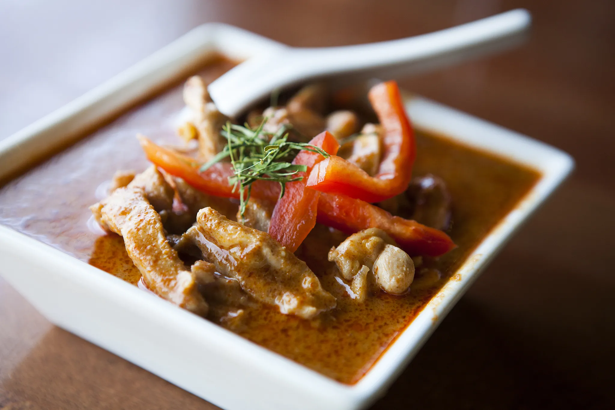 Panang curry at Ruen Pair