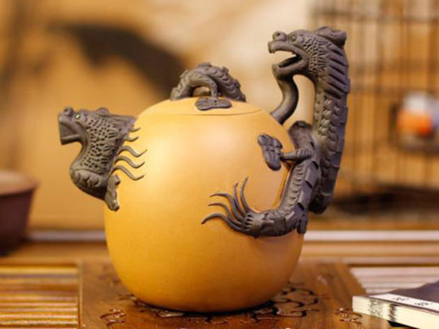 Unit 120 Clay tea pot from Wing Hop Fung.
