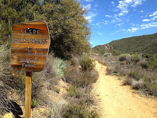 best hikes in los padres national forest