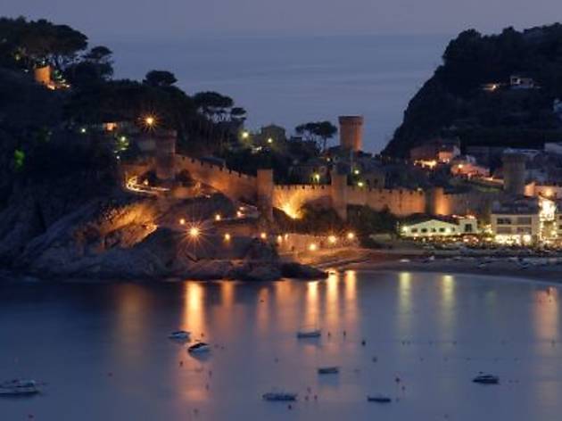La muralla de Tossa de Mar La muralla de Tossa de Mar