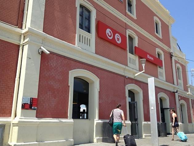 L'estació de Blanes L'estació de Blanes