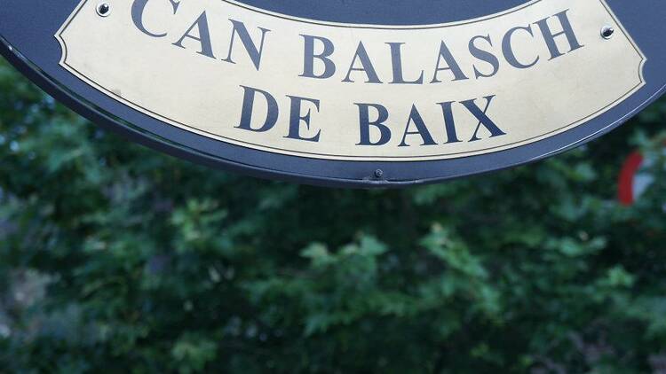 Restaurant Can Balasch de Baix