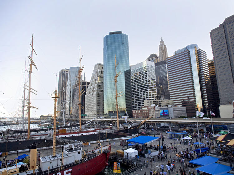 Take a walk through The Seaport