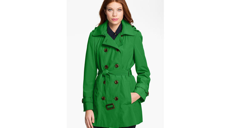 Best trench coats for women fall 2013: Printed, colorful and classic khaki  jackets