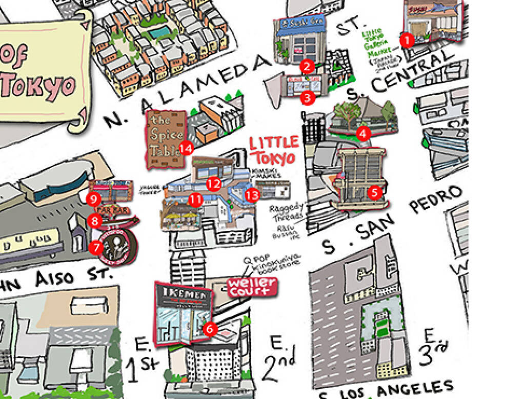 Little Tokyo's best attractions and restaurants (map)