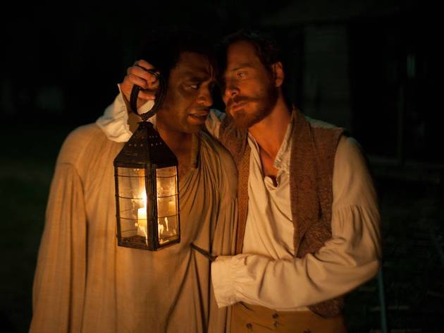 Chiwetel Ejiofor and Michael Fassbender in 12 Years a Slave