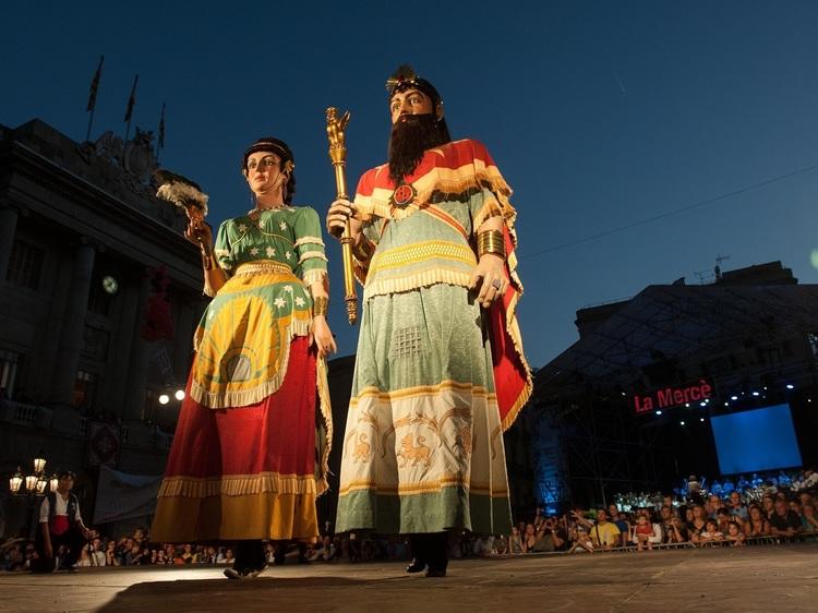 Les activitats tradicionals de la Mercè 2014