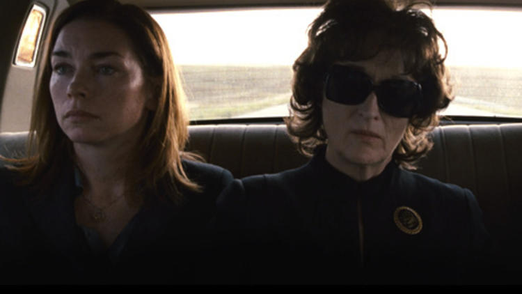 Julianne Nicholson and Meryl Streep in August: Osage County