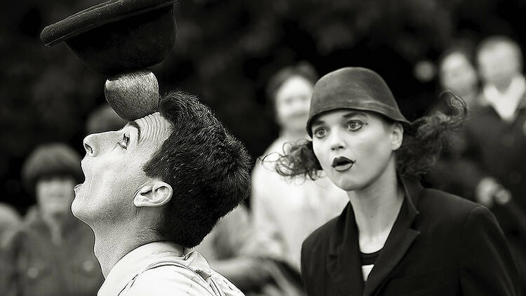 Clowns en Montjuïc