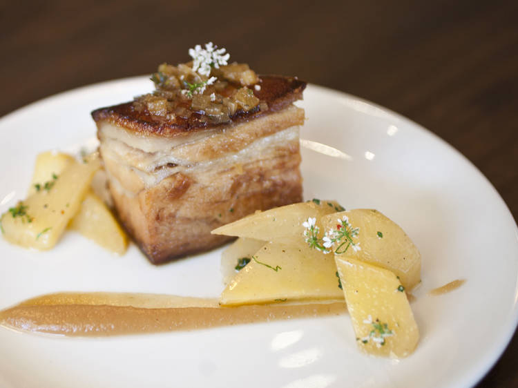 Pork belly at Toro