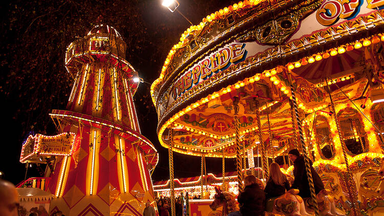 Christmas markets and fairs in London