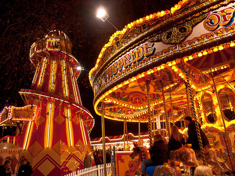Christmas markets and fairs in London