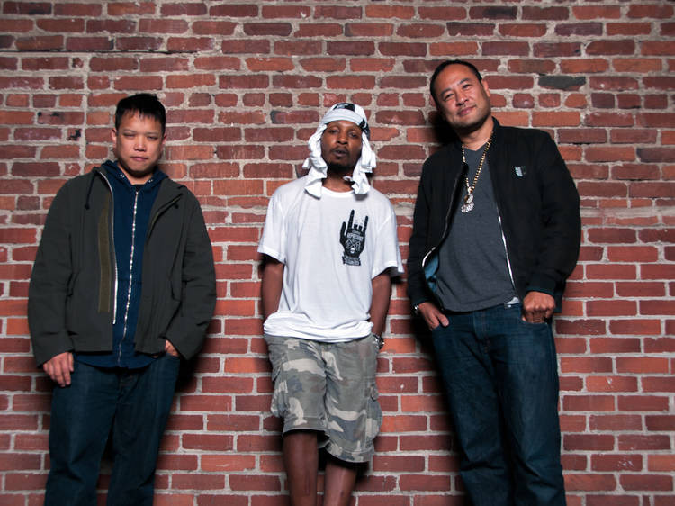 Deltron 3030 with Shepard Fairey; Aug 2