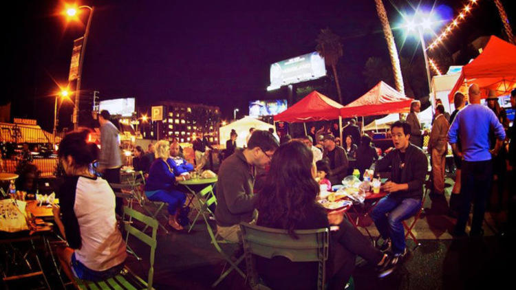 Best after-hours farmers market: Sunset Strip Market