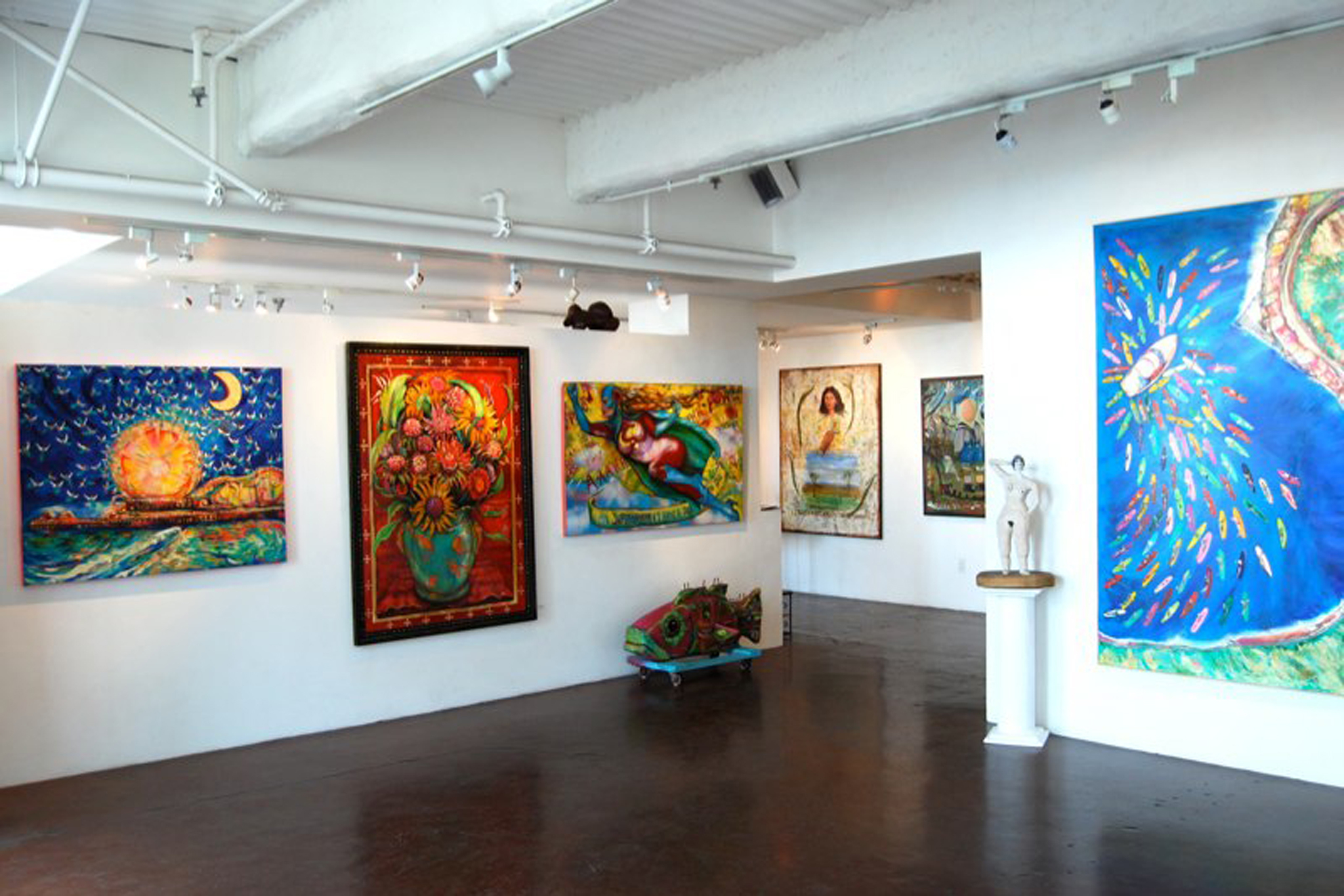 Hamilton Galleries Art in Downtown Santa Monica, Los Angeles