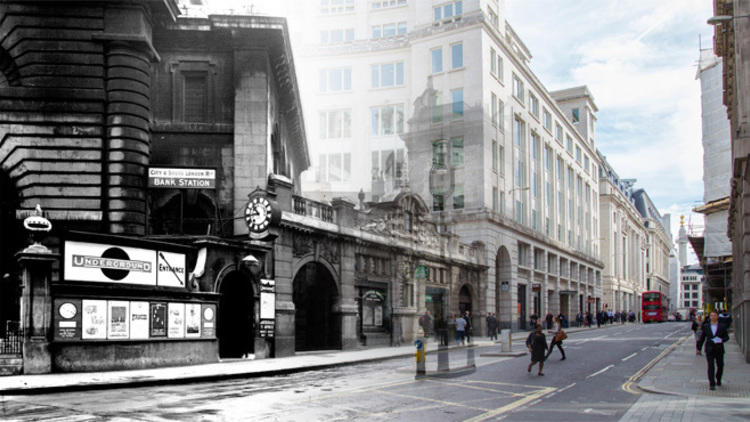 Tube stations: then and now