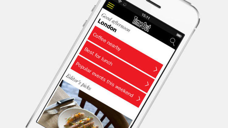 Time Out iPhone app - Time Out London
