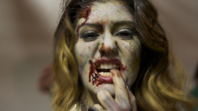 Zombie Fashion Show (Photograph: Joshua Thaisen)