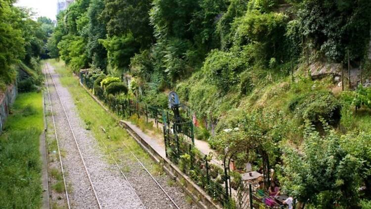 Jardins cachés dans le 18e