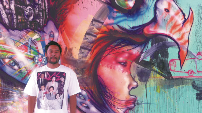 David Choe en el Museo Universitario del Chopo