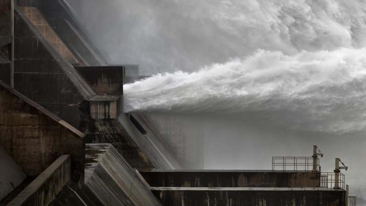 Edward Burtynsky, 'Xiaolangdi Dam #1 Yellow River, Henan Province, China'