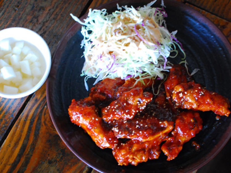 Korean fried chicken