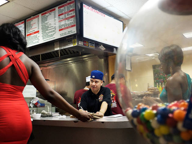 210 minutes at a 24-hour taqueria 210 minutes at a 24-hour taqueria