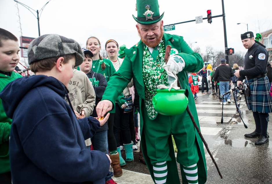 st patricks day parade in chicago