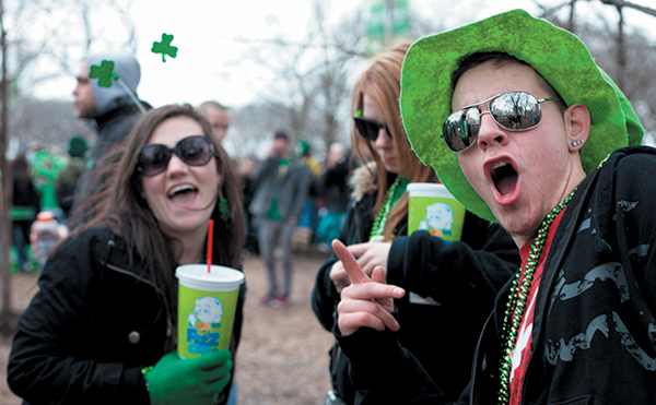 St. Patrick's Day Plastic Derby