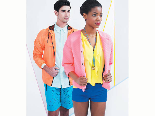 (Photograph: Julia Stoltz, Styling: Marta Cebrat, Hair/makeup: Sara Jean Stevens, Models: Phil Rheinecker/Factor, Allie Redmond/Ford Models)
