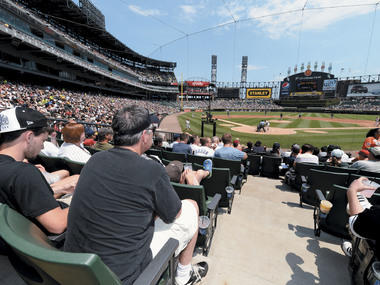 Catch a foul ball at Guaranteed Rate Field Catch a foul ball at Guaranteed Rate Field