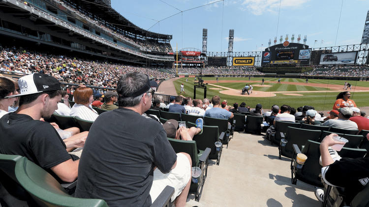 Catch a foul ball at Guaranteed Rate Field