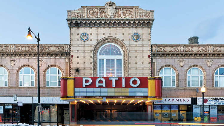 Patio theater exterior