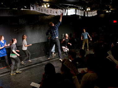 Watch 30 plays in 60 minutes at the Neo-Futurarium Watch 30 plays in 60 minutes at the Neo-Futurarium