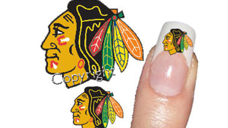 Holy shit there's a Blackhawks yarmulke