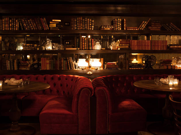 The Library at Gilt Bar