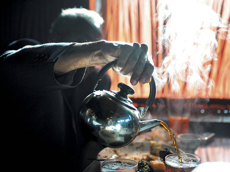 Have an Ethiopian feast.