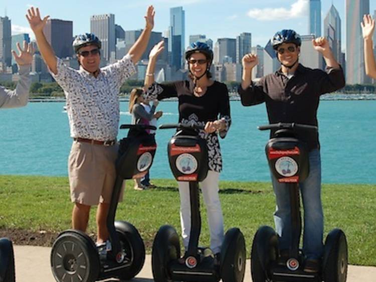 Take a Segway tour of local attractions.