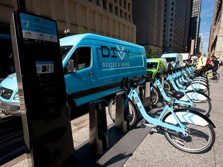 Ride a Divvy bike